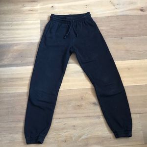 Black TNA sweatpants